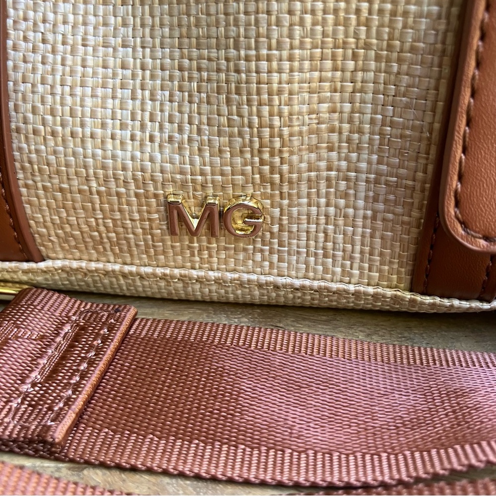 Steve Madden straw purse - Picture 3 of 11